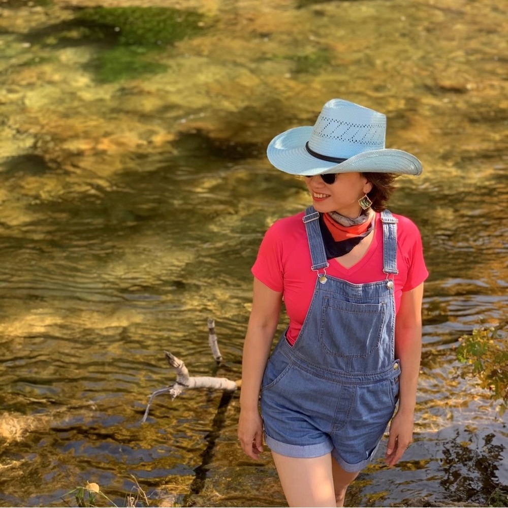 Western Express Blue Country Hat- Size S/M